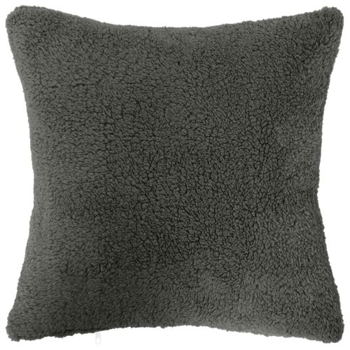 Калъфка за възглавница 6 pcs HEERLEN Тъмносиво 30 x 30 cm Букле