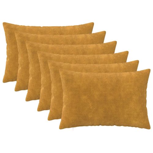 Калъфка за възглавница 6 pcs HEERLEN Жълто 30 x 50 cm