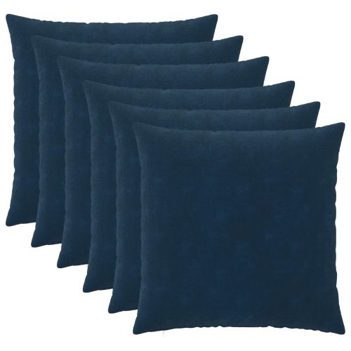 Калъфка за възглавница 6 pcs HEERLEN Синьо 65 х 65 см