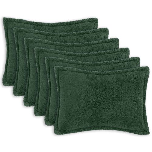 Калъфка за възглавница 6 pcs HOUTEN Тъмнозелено 50 x 70 cm