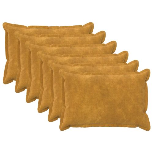 Калъфка за възглавница 6 pcs HOUTEN Жълто 50 x 75 cm