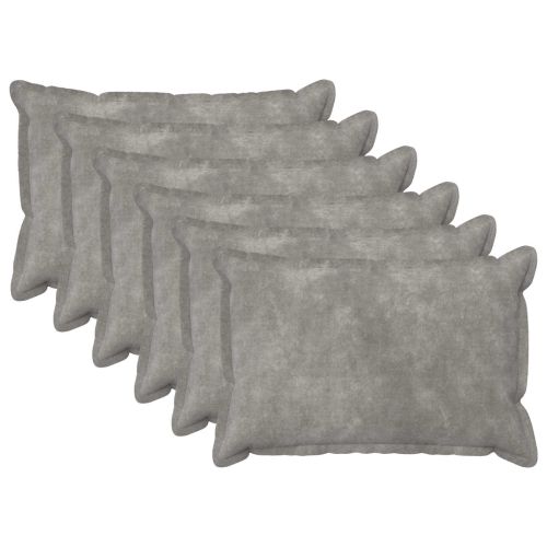 Калъфка за възглавница 6 pcs HOUTEN Светлосиво 50 x 75 cm