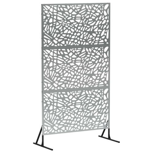 Екран за уединение 100 x 50 x 180 см Поцинкована стомана