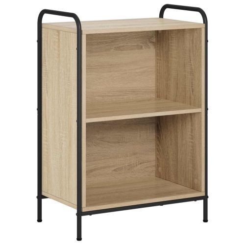 Шкаф за книги 55,5 x 33 x 174 см Инженерна дървесина Дъб сонома
