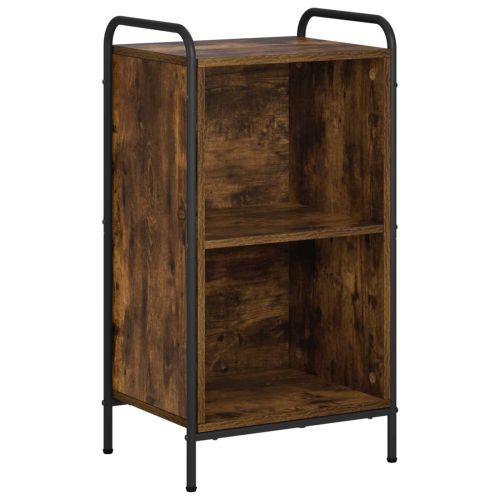 Шкаф за книги 55,5 x 33 x 174 см Инженерна дървесина Опушен дъб