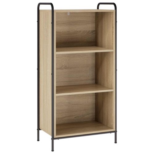 Шкаф за книги 55,5 x 33 x 174 см Инженерна дървесина Дъб сонома