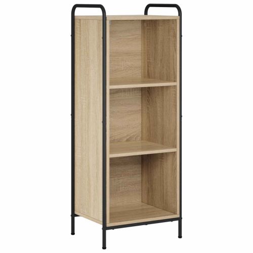 Шкаф за книги 55,5 x 33 x 174 см Инженерна дървесина Дъб сонома