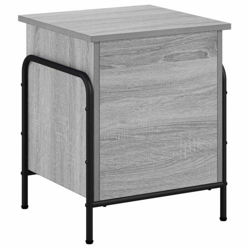 Кутия за съхранение Сив Сонома 80 x 40 x 49,5 см