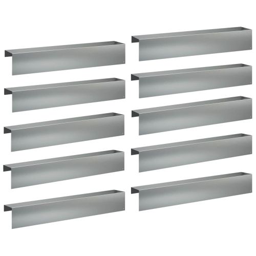 Покриващ профил за градина 10 бр. 100 x 20 x 15 см