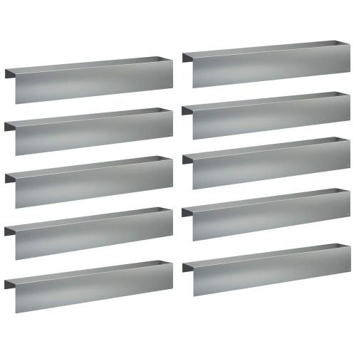 Покриващ профил за градина 10 бр. 100 x 15 x 15 см
