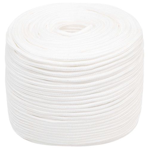 Многофункционално универсално въже 6 мм 500 m Бяло ПП