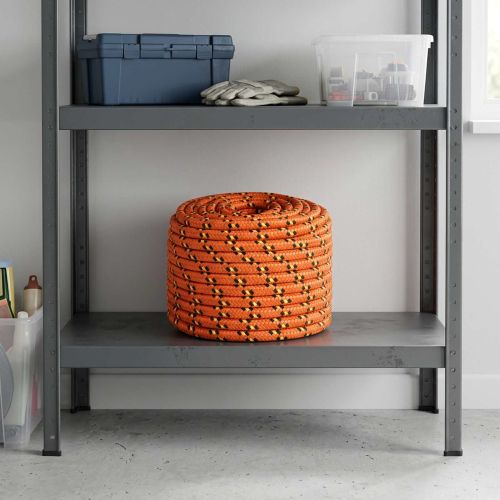 Многофункционално универсално въже 12 мм 100 m Оранжево ПП
