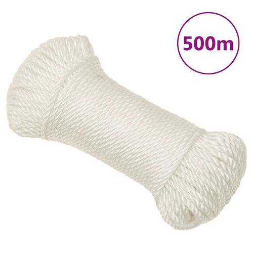 Работно въже бяло 3 мм 500 м полипропилен
