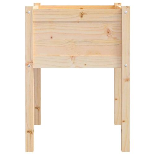 Градински сандъци, 2 бр, 50x50x70 см, борово дърво масив