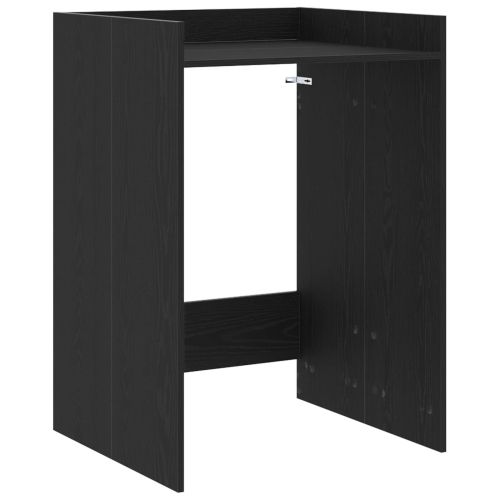 Шкаф за пералня със съхранение Черния дъб 67,5 x 62 x 97 см