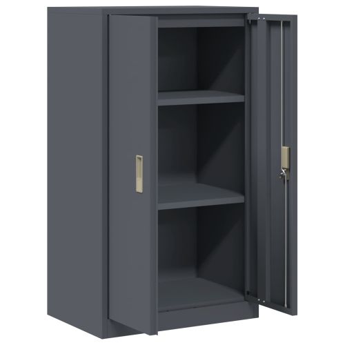 Шкаф за съхранение Антрацит 60 x 40 x 105 см Стомана