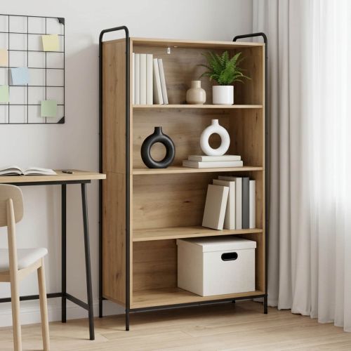 Шкаф за книги 55,5 x 33 x 174 см Инженерна дървесина