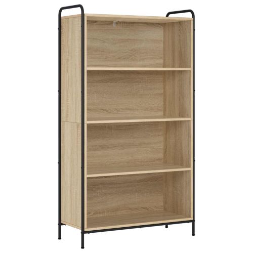 Шкаф за книги 55,5 x 33 x 174 см Инженерна дървесина Дъб сонома