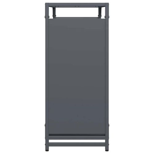 Стойка за дърва, 90x28x65 см, студеновалцувана стомана
