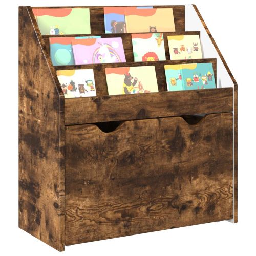 Детска рафт за книги с чекмедже Димян дъб 60 x 29,5 x 69 см