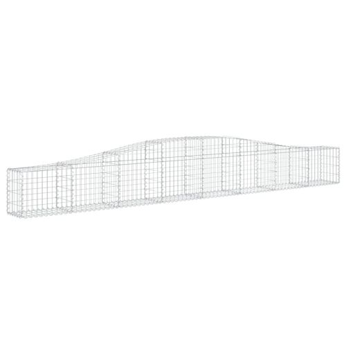 Габионни кошници арка 6 бр 400x30x40/60 см поцинковано желязо