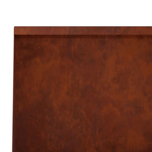 Задържащи стени 6 бр. 60 x 12 x 30 см Кортенова стомана