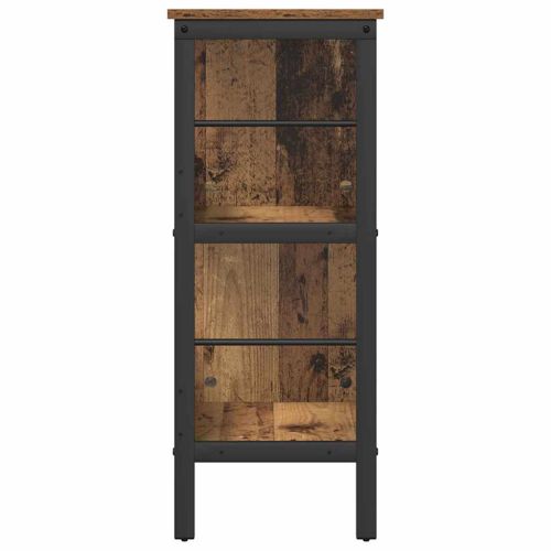 Рафт за книги 4 нива 82 x 32 x 79 см Инженерна дървесина