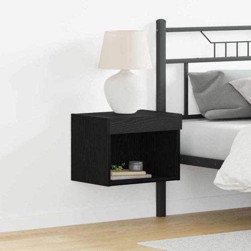 Комплект ТВ шкаф 40 x 30 x 30 см Черния дъб Инженерна дървесина