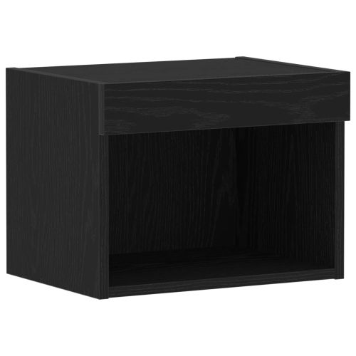Комплект ТВ шкаф 40 x 30 x 30 см Черния дъб Инженерна дървесина
