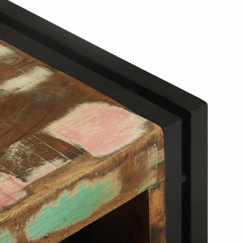 Винен рафт 2 бр. 46 x 35 x 27,5 см Солидно възстановено дърво