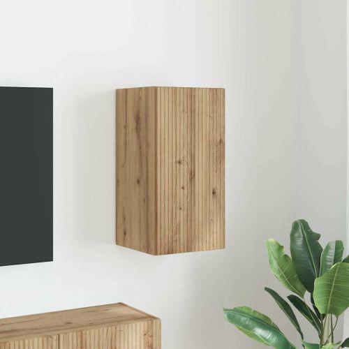 TV стенен шкаф 30 x 31 x 60 см Дъб Артизан Инженерна дървесина