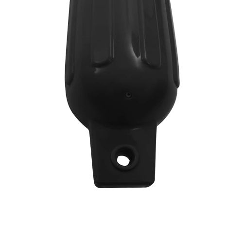Броня за лодка 4 бр черна Ø 11x40 см PVC