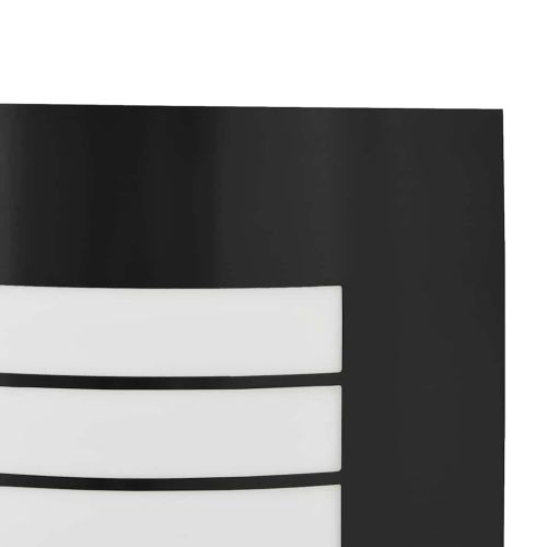 Външна стенна лампа Черно 23,5 x 9 x 26 см