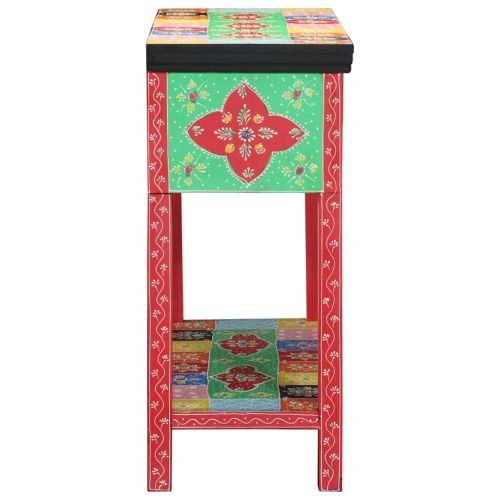 Конзолна маса с чекмедже Многоцветен 100 x 30 x 77 см