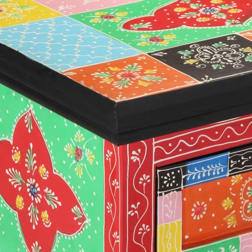 Конзолна маса с чекмедже Многоцветен 100 x 30 x 77 см