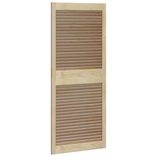 Врата за шкаф с врата 4 бр. Натурално 140,5 x 59,5 см