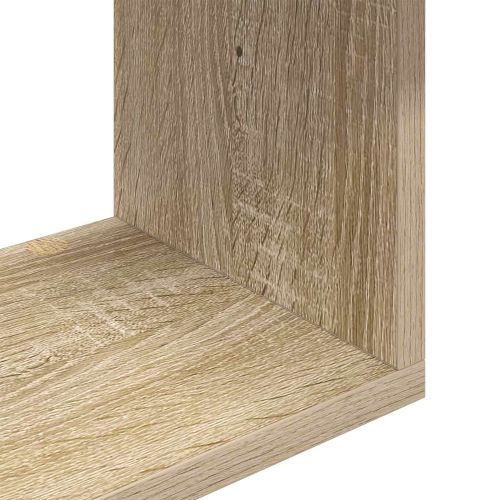 Стенен рафт Дъб сонома 60 x 11 x 60 см Инженерна дървесина