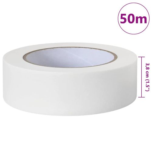 Ленти за маскиране на художници 50 бр. Бяло 38mm x 50m Хартия