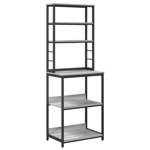 Кухненски рафт 5 нива 60 x 40 x 168 см Инженерна дървесина