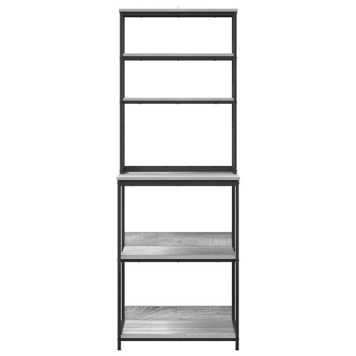 Кухненски рафт 5 нива 60 x 40 x 168 см Инженерна дървесина