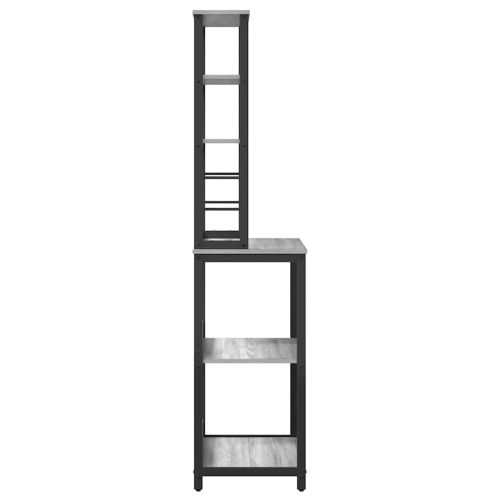 Кухненски рафт 5 нива 60 x 40 x 168 см Инженерна дървесина