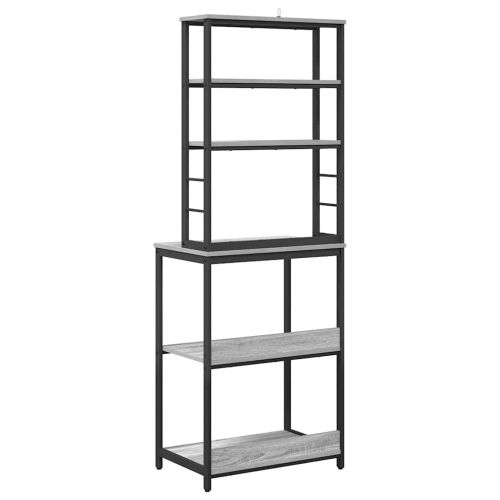 Кухненски рафт 5 нива 60 x 40 x 168 см Инженерна дървесина