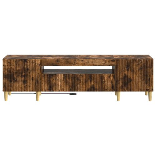 LED телевизионен кабинет ARNHEM 153 x 35 x 43 см Опушен дъб