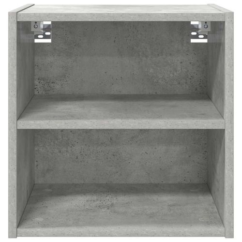 Висящ шкаф Циментено сиво 40 x 29,5 x 40 см Инженерна дървесина