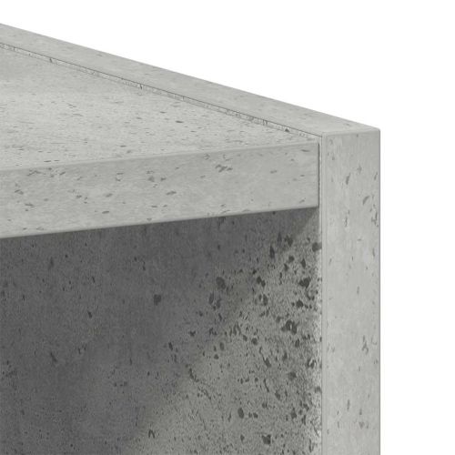 Висящ шкаф Циментено сиво 40 x 29,5 x 40 см Инженерна дървесина