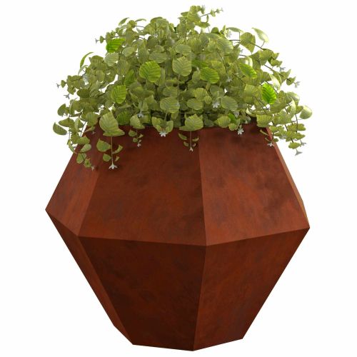 Кашпа Ръждясало 100 x 100 x 80 см Кортенова стомана