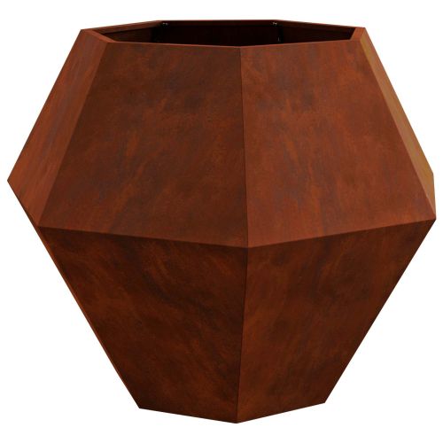 Кашпа Ръждясало 100 x 100 x 80 см Кортенова стомана
