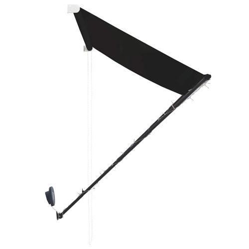 Сенник с падащо рамо с LED, 300х150 см, антрацит