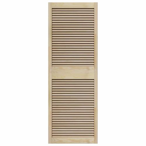 Врата за шкаф с врата 2 бр. Натурално 170 x 59,5 см