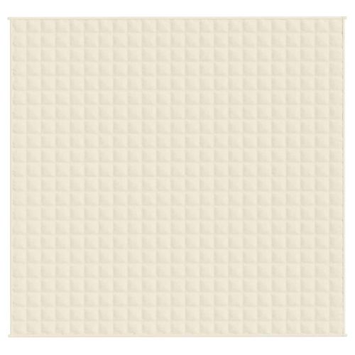 Утежнено одеяло светлокремаво 220x240 см 15 кг плат